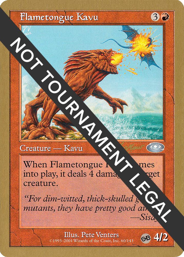 Flametongue Kavu 2002 Sim Han How PLS SB  (World Championship Decks)  | Good Games Adelaide SA