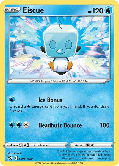 Eiscue (SWSH128) [Sword & Shield: Black Star Promos] | Good Games Adelaide SA
