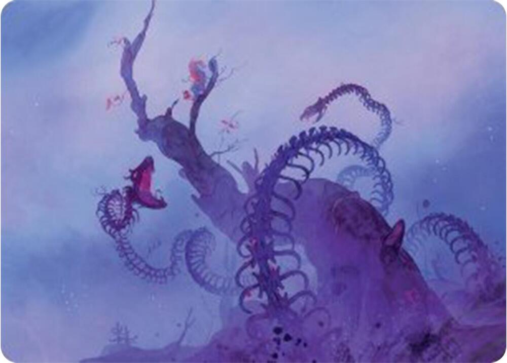 Coiling Rebirth Art Card 44 (Art Series: Bloomburrow)  | Good Games Adelaide SA
