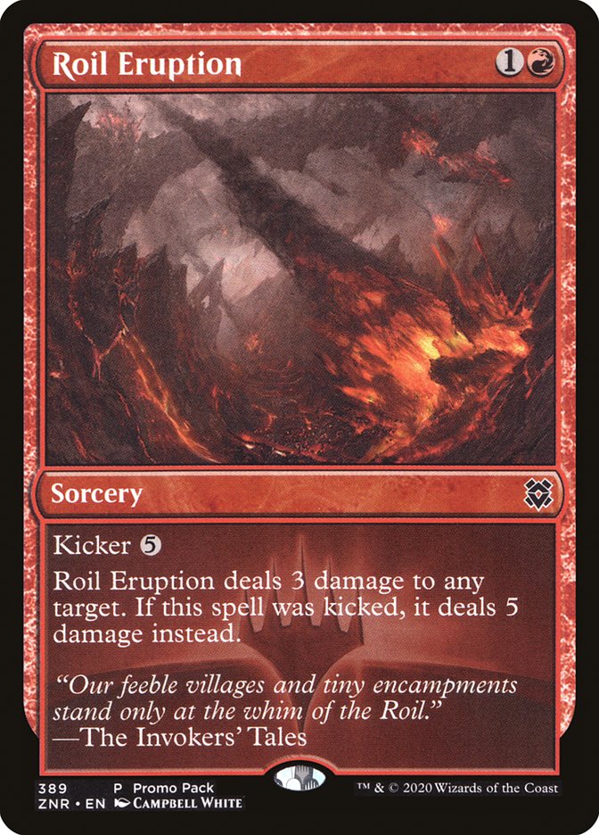 Roil Eruption (Promo Pack) [Zendikar Rising Promos] | Good Games Adelaide SA