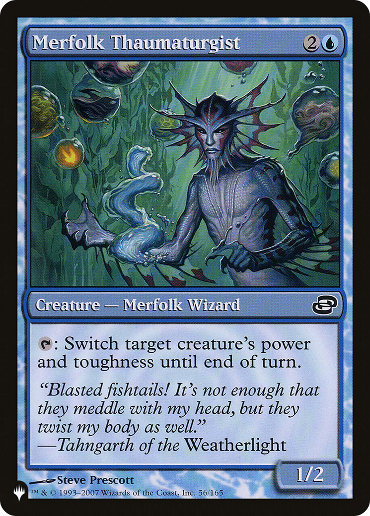 Merfolk Thaumaturgist [The List Reprints] | Good Games Adelaide SA