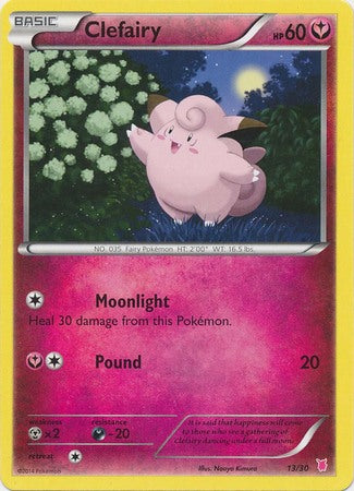 Clefairy (13/30) [XY: Trainer Kit 1 - Wigglytuff] | Good Games Adelaide SA