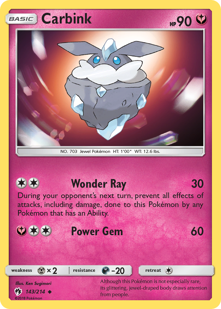 Carbink (143/214) [Sun & Moon: Lost Thunder] | Good Games Adelaide SA
