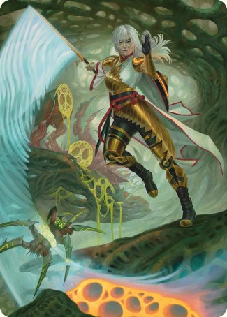 The Eternal Wanderer Art Card [Phyrexia: All Will Be One Art Series] | Good Games Adelaide SA