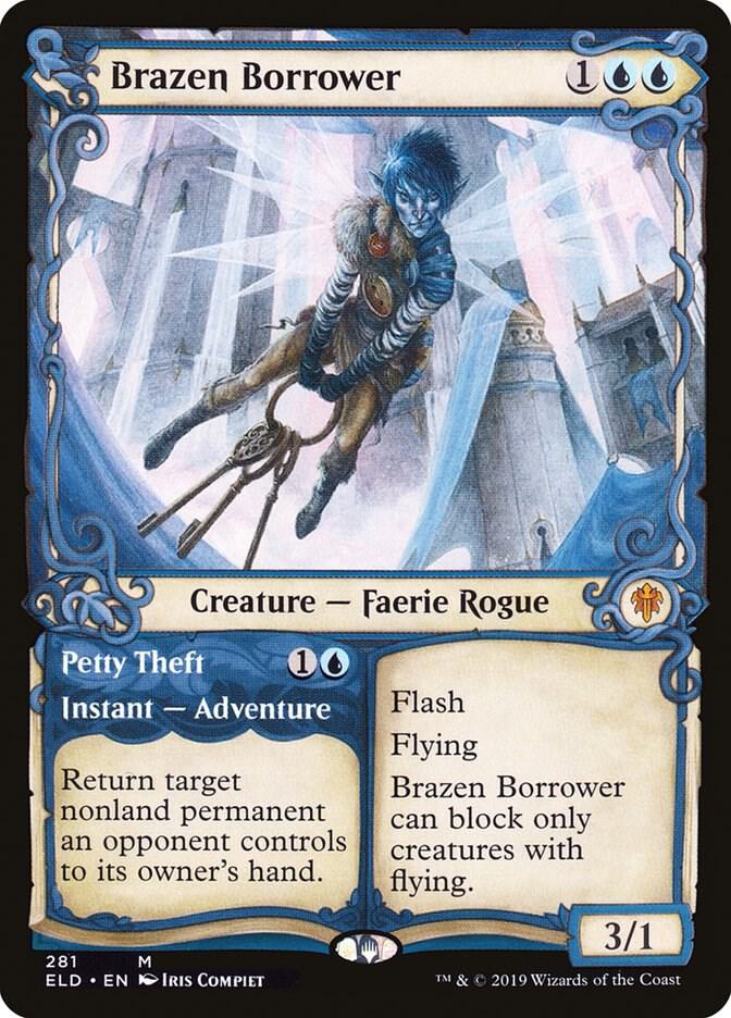 Brazen Borrower // Petty Theft 281 (Throne of Eldraine)  | Good Games Adelaide SA