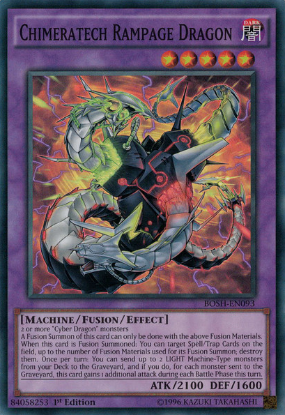 Chimeratech Rampage Dragon [BOSH-EN093] Super Rare | Good Games Adelaide SA