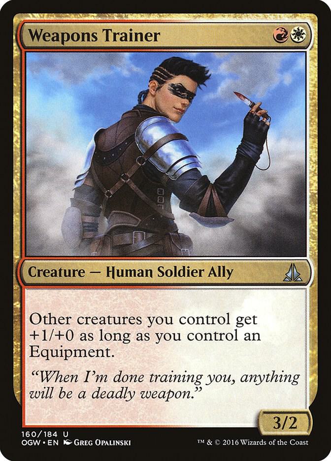 Weapons Trainer 160 (Oath of the Gatewatch)  - Foil | Good Games Adelaide SA