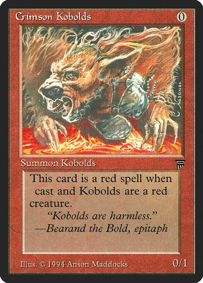Crimson Kobolds  (Legends)  | Good Games Adelaide SA