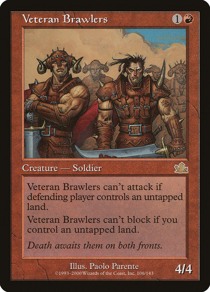 Veteran Brawlers 106 (Prophecy)  - Foil | Good Games Adelaide SA