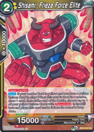 Shisami, Frieza Force Elite [BT12-107] | Good Games Adelaide SA