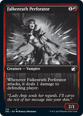 Falkenrath Perforator 136 (Innistrad: Double Feature)  - Foil | Good Games Adelaide SA
