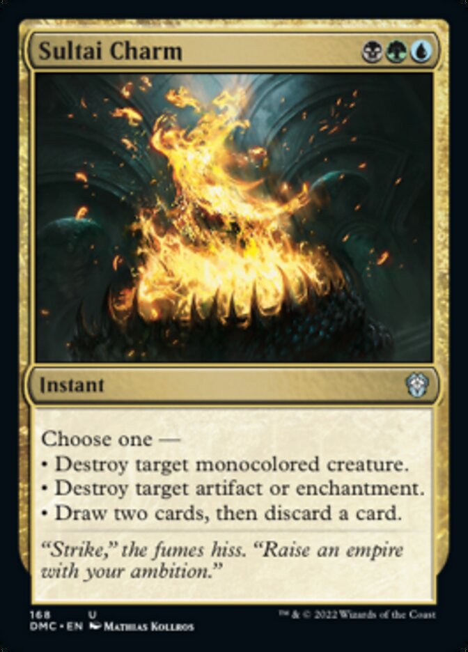 Sultai Charm [Dominaria United Commander] | Good Games Adelaide SA