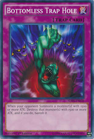 Bottomless Trap Hole [SDHS-EN038] Common | Good Games Adelaide SA