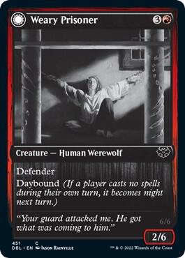 Weary Prisoner 451 (Innistrad: Double Feature)  - Foil | Good Games Adelaide SA