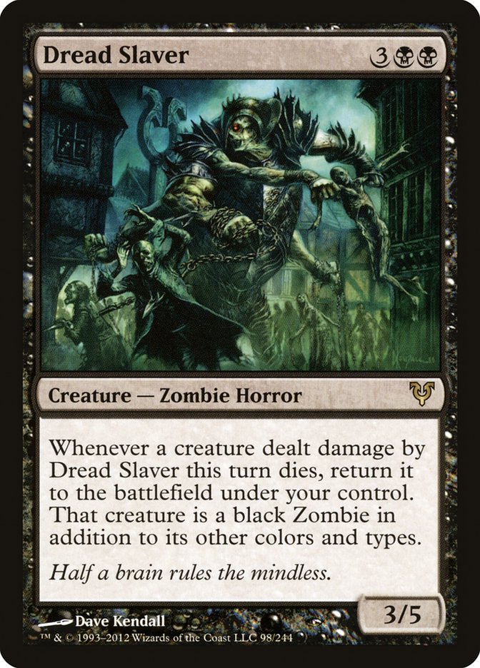 Dread Slaver 98 (Avacyn Restored)  - Foil | Good Games Adelaide SA