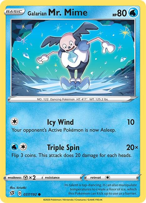 Galarian Mr. Mime 037/192 (SWSH02: Rebel Clash)  | Good Games Adelaide SA