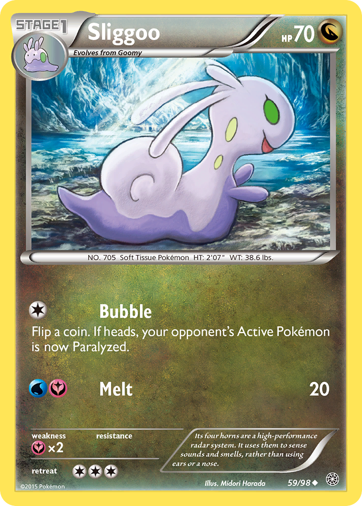 Sliggoo (59/98) [XY: Ancient Origins] | Good Games Adelaide SA