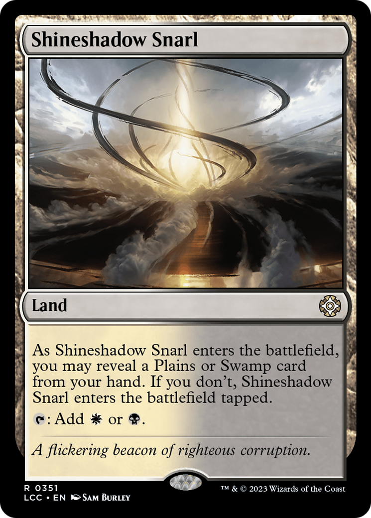 Shineshadow Snarl [The Lost Caverns of Ixalan Commander] | Good Games Adelaide SA
