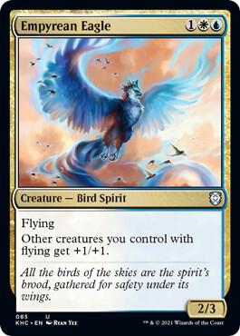 Empyrean Eagle 85 (Commander: Kaldheim)  | Good Games Adelaide SA