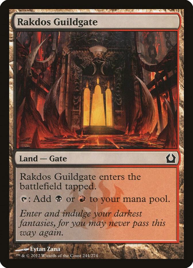 Rakdos Guildgate 244 (Return to Ravnica)  - Foil | Good Games Adelaide SA