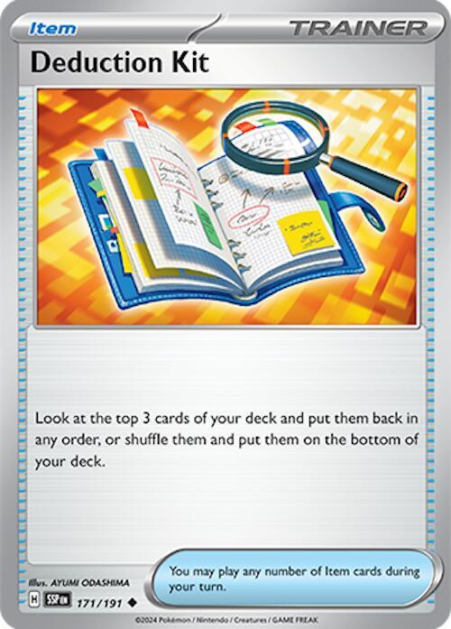 Deduction Kit 171/191 (SV08: Surging Sparks)  | Good Games Adelaide SA