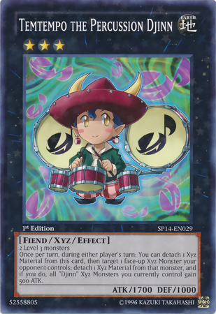 Temtempo the Percussion Djinn [SP14-EN029] Starfoil Rare | Good Games Adelaide SA