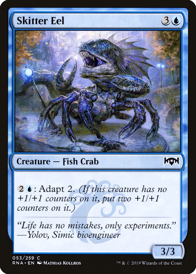 Skitter Eel [Ravnica Allegiance] | Good Games Adelaide SA