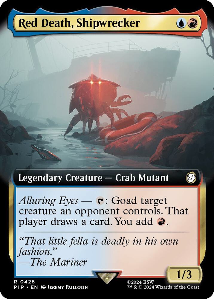 Red Death, Shipwrecker 426 (Universes Beyond: Fallout)  - Foil | Good Games Adelaide SA