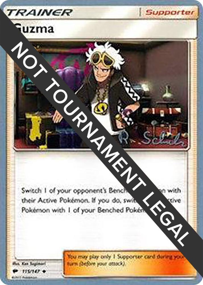 Guzma 2018 Robin Schulz 115/147 (World Championship Decks)  | Good Games Adelaide SA