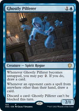 Ghostly Pilferer 105 (Commander: Innistrad: Crimson Vow)  | Good Games Adelaide SA