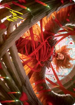 Sigardas Imprisonment Art Card Gold Stamped Signature 16 (Art Series: Innistrad: Crimson Vow)  | Good Games Adelaide SA