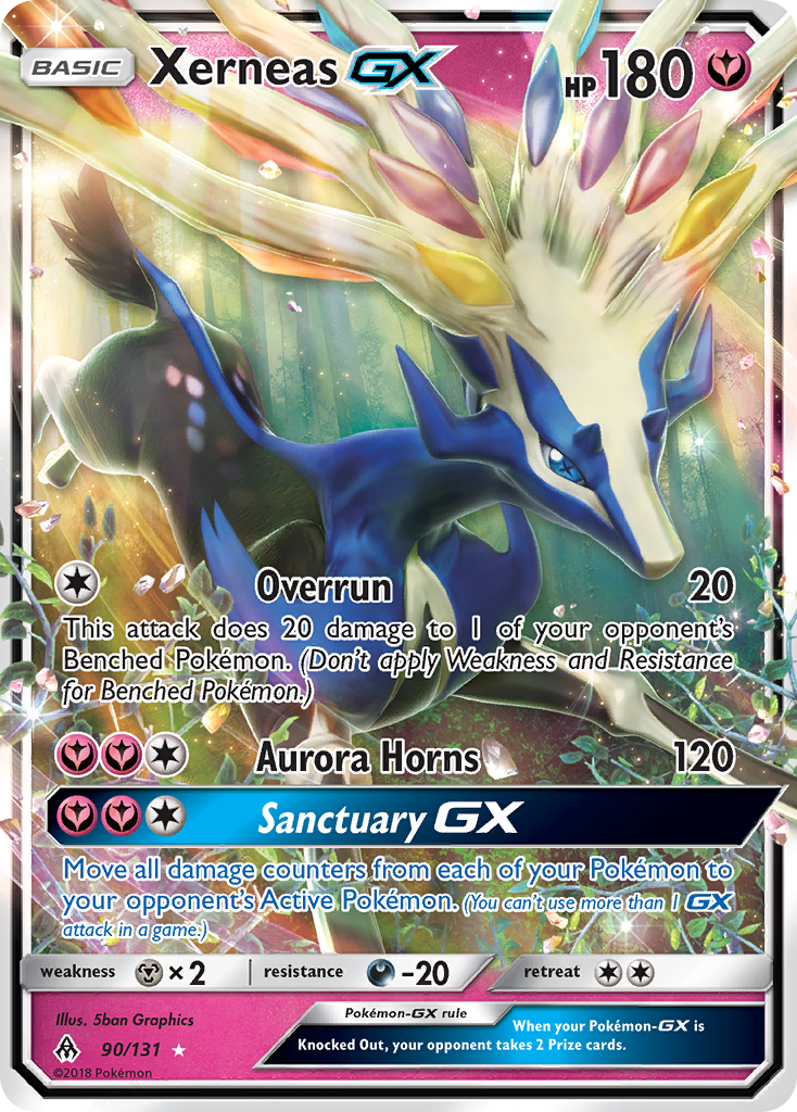 Xerneas GX (90/131) [Sun & Moon: Forbidden Light] | Good Games Adelaide SA