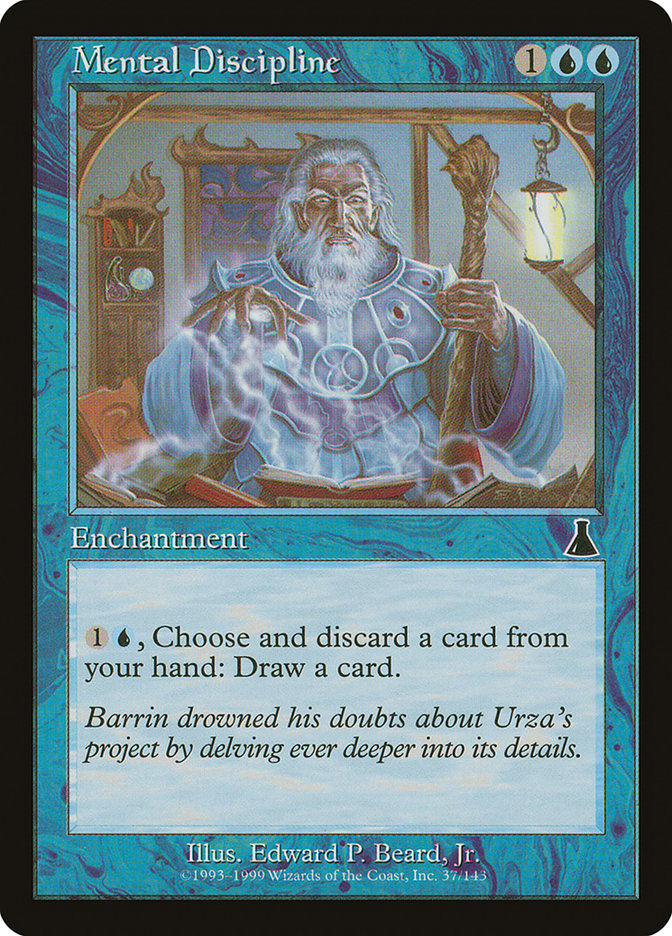 Mental Discipline 37 (Urza's Destiny)  - Foil | Good Games Adelaide SA