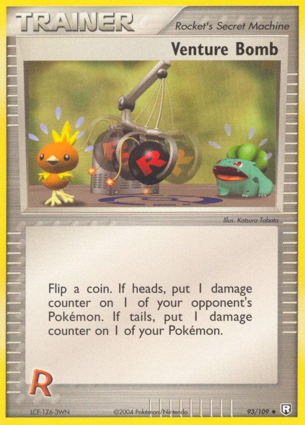 Venture Bomb (93/109) [EX: Team Rocket Returns] | Good Games Adelaide SA