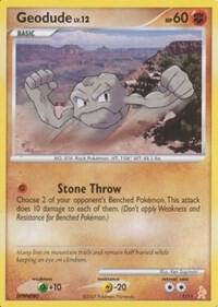Geodude 1/11 (DP Trainer Kit: Manaphy & Lucario)  | Good Games Adelaide SA