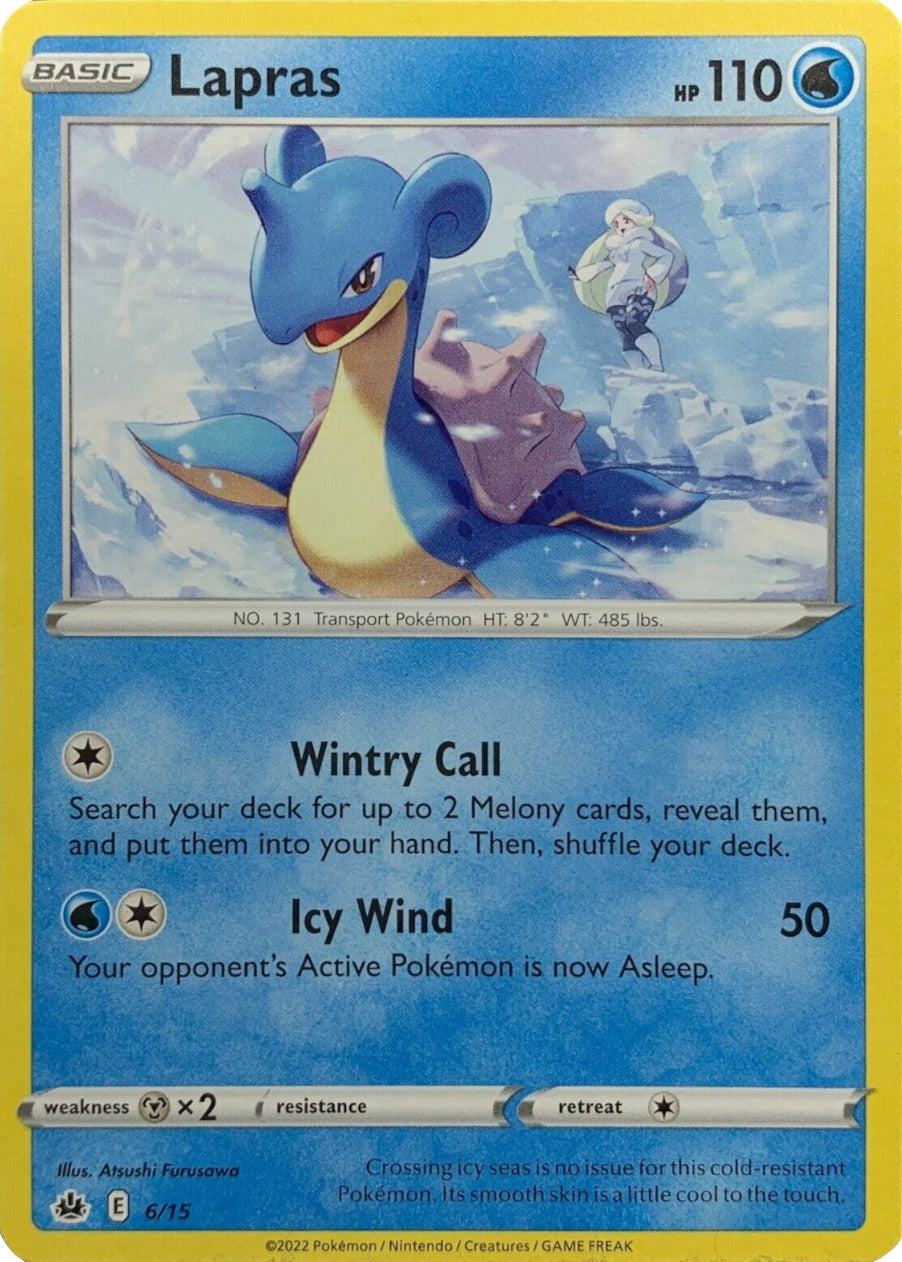Lapras (6/15) [McDonald's Promos: Match Battle] | Good Games Adelaide SA