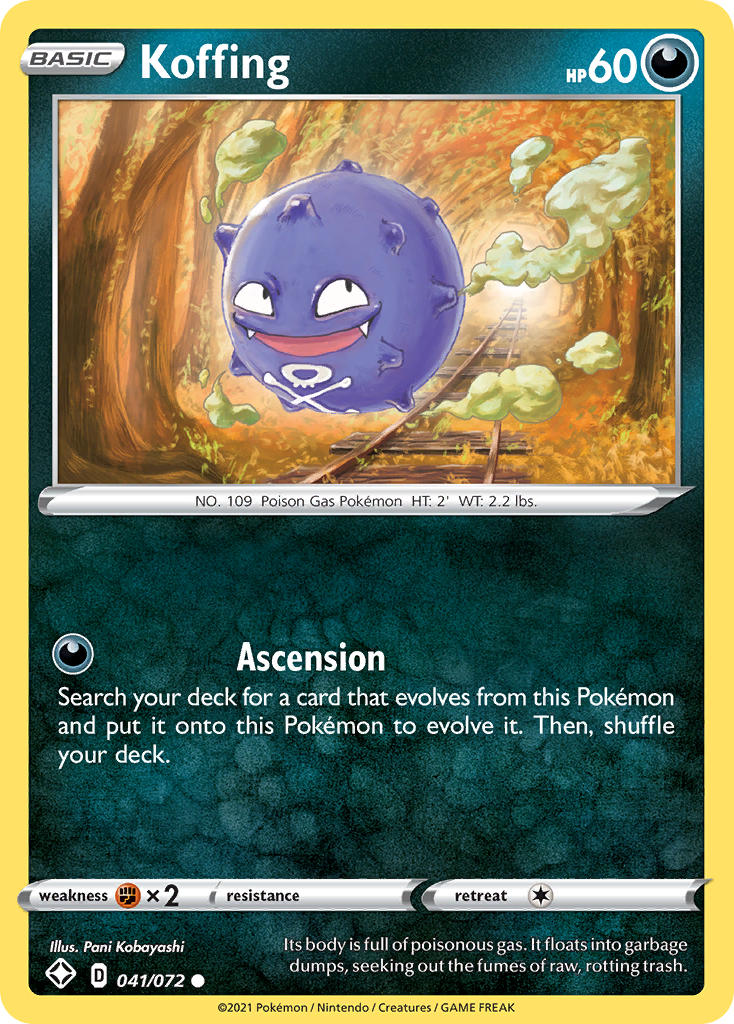 Koffing (041/072) [Sword & Shield: Shining Fates] | Good Games Adelaide SA