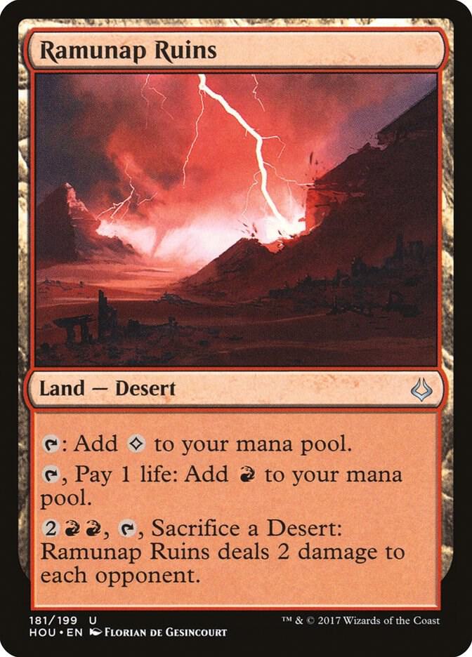 Ramunap Ruins 181 (Hour of Devastation)  - Foil | Good Games Adelaide SA