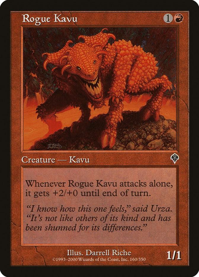 Rogue Kavu 160 (Invasion)  - Foil | Good Games Adelaide SA
