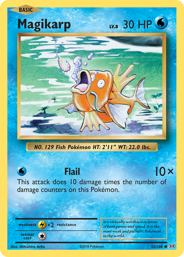 Magikarp (33/108) [XY: Evolutions] | Good Games Adelaide SA