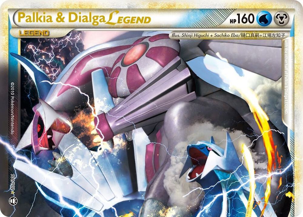 Palkia and Dialga Legend Top 101/102 (Triumphant)  - Holofoil | Good Games Adelaide SA