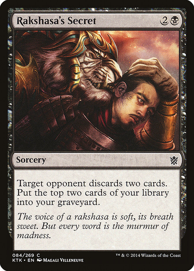 Rakshasa's Secret 84 (Khans of Tarkir)  | Good Games Adelaide SA