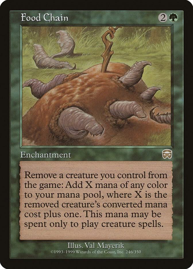 Food Chain 246 (Mercadian Masques)  - Foil | Good Games Adelaide SA