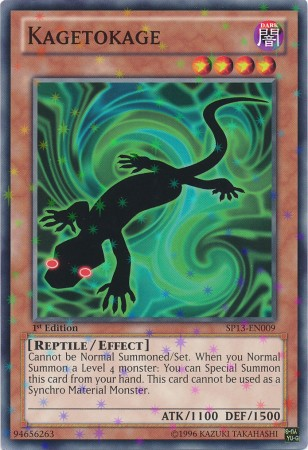 Kagetokage [SP13-EN009] Starfoil Rare | Good Games Adelaide SA