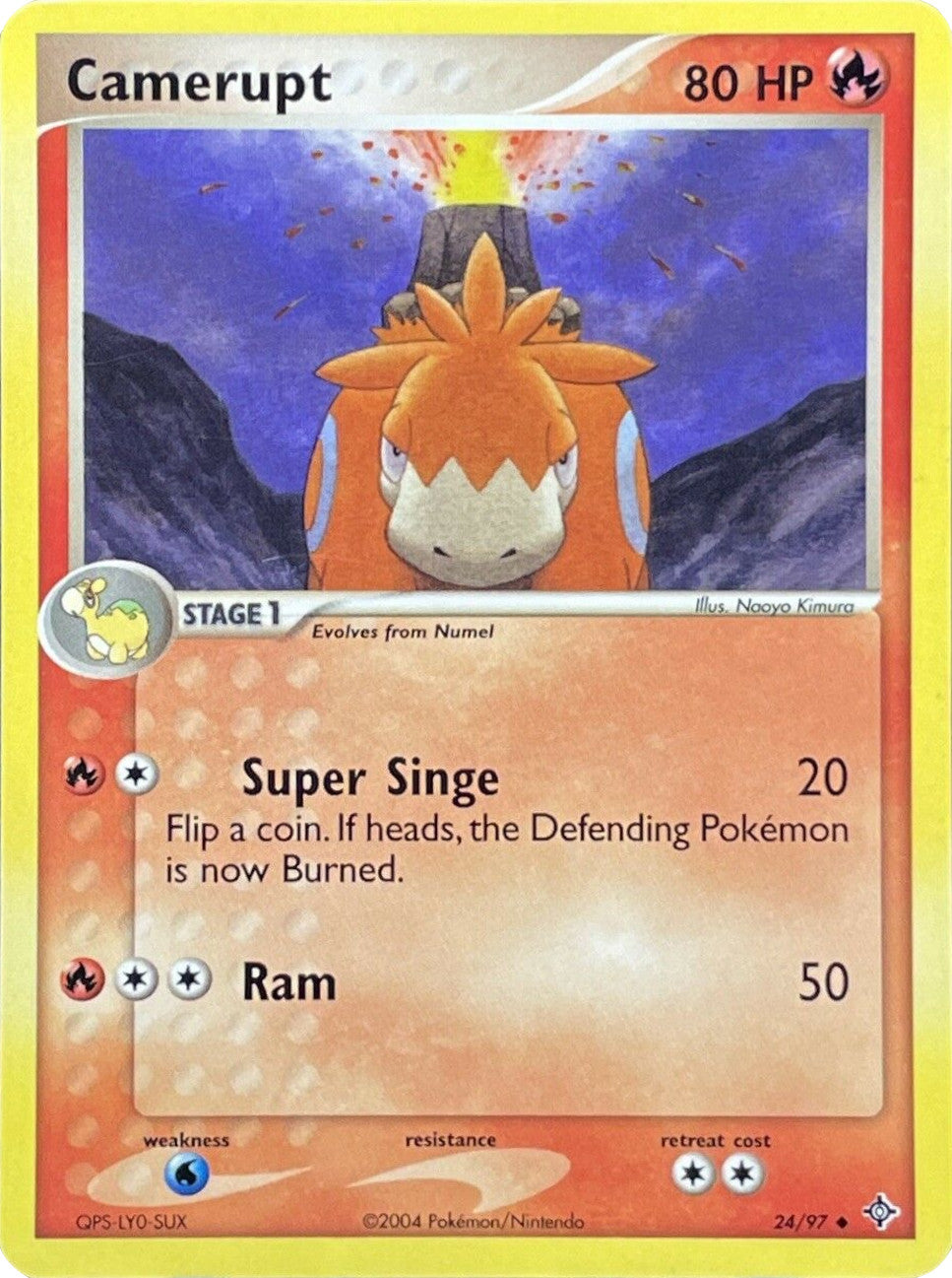 Camerupt (24/97) [EX: Battle Stadium] | Good Games Adelaide SA