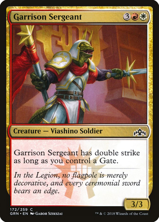 Garrison Sergeant 172 (Guilds of Ravnica)  | Good Games Adelaide SA
