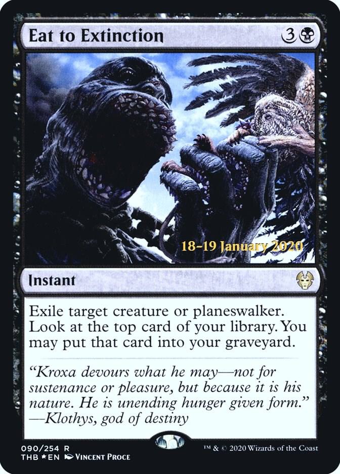 Eat to Extinction 90 (Prerelease Cards)  - Foil | Good Games Adelaide SA