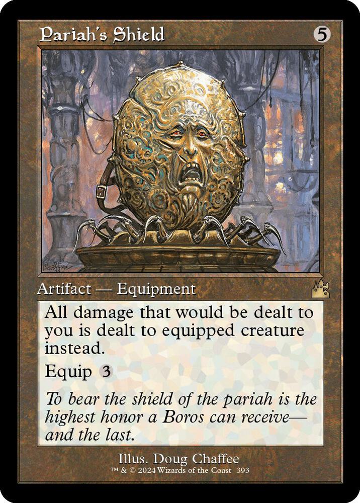 Pariah's Shield 393 (Ravnica Remastered)  - Foil | Good Games Adelaide SA