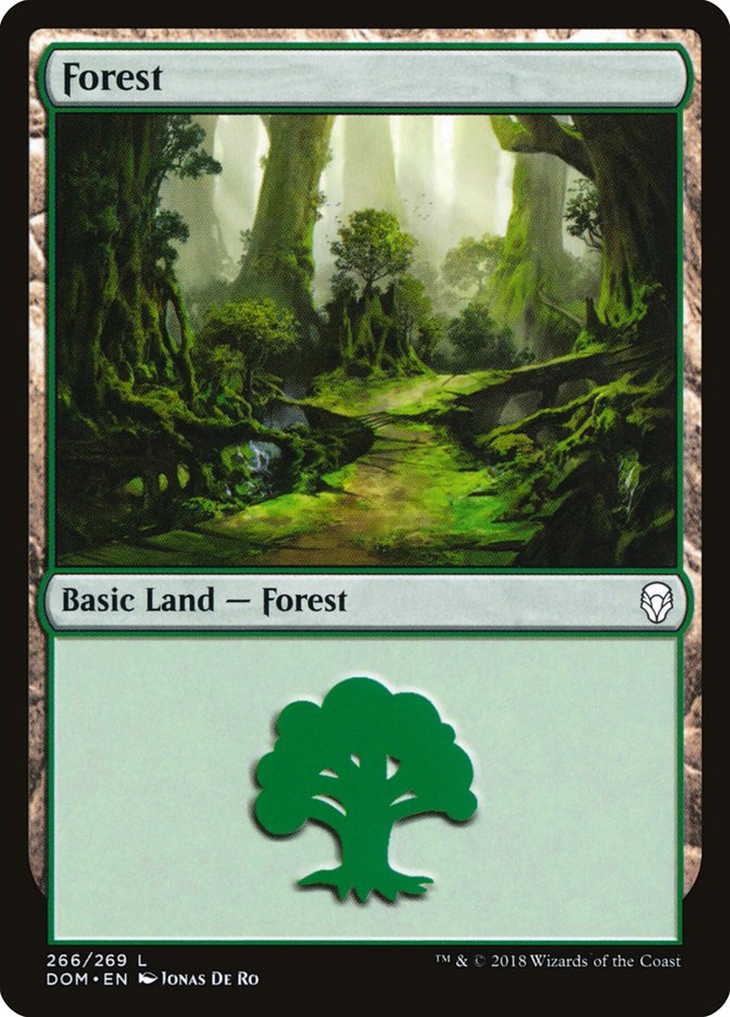 Forest (266) [Dominaria] | Good Games Adelaide SA