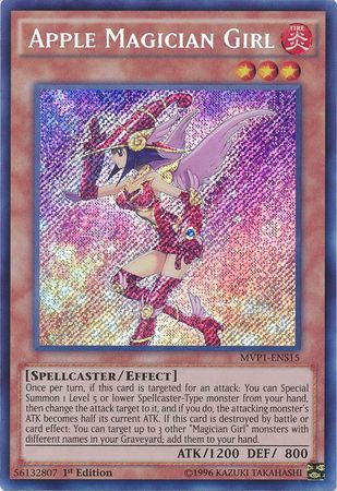 Apple Magician Girl [MVP1-ENS15] Secret Rare | Good Games Adelaide SA